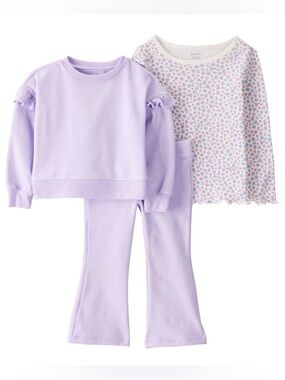 Carters Girls 3-piece Playwear Set (Size: 4T)